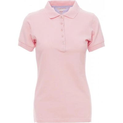 PAYPER glamour 000305-0023 / Дамска поло тениска с къс ръкав - цвят сянка роза s (000305002305001s)