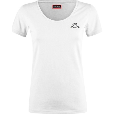 Kappa Dámske tričko LOGO MOMBA White