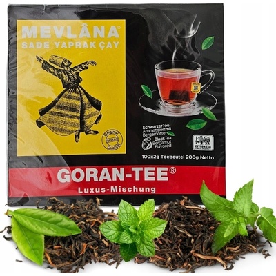 Goran Tee Čaj černý listový v sáčcích 200 g
