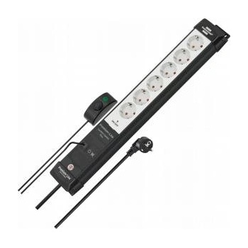 brennenstuhl Premium-Line 6x Black/Lichar*DE*