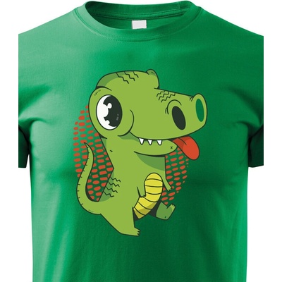 dětské triko Dráček 2 zelená