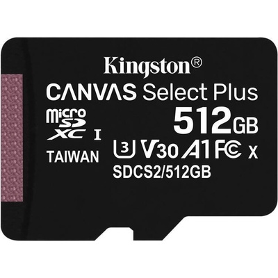 Kingston MicroSDXC 512GB SDCS2/512GBSP