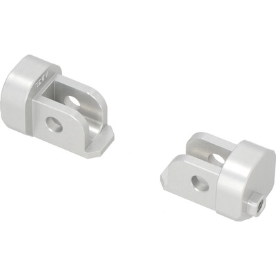 SW MOTECH Mounting kit for ION footrest Silver. Honda CRF1100L Africa Twin / Adv Sports