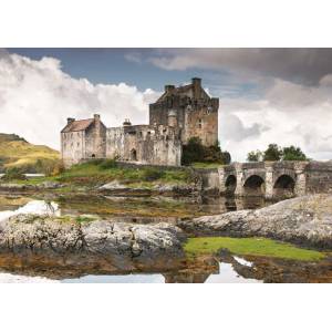 Ravensburger - Puzzle Impressive castles and chateaux: Eilean Donan Castle, United Kingdom - 1 000 piese