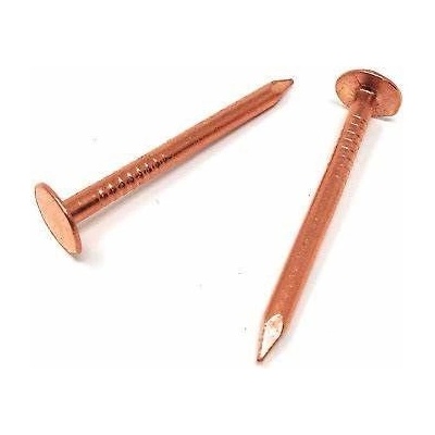 Hřebík lepenkový/do krytiny/stavební 50 x 3,1 mm Cu - měď