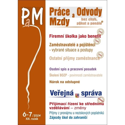 Práce, odvody a mzdy bez chyb, pokut a penále č. 6-7 / 2024 - Firemní školky jako benefit v r. 202 - Poradce s.r.o.