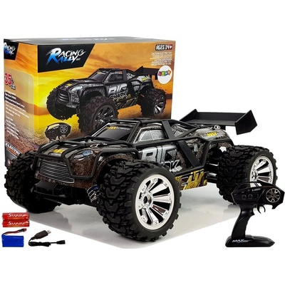 Lean Toys 9035 Auto na dálkové ovládání R/C MaxRacing 35 km/h, hnědé 1:18