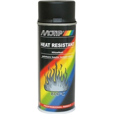 Motip Heat Resistant Lacquer žiaruvzdorný sprej 800°C strieborný 400ml