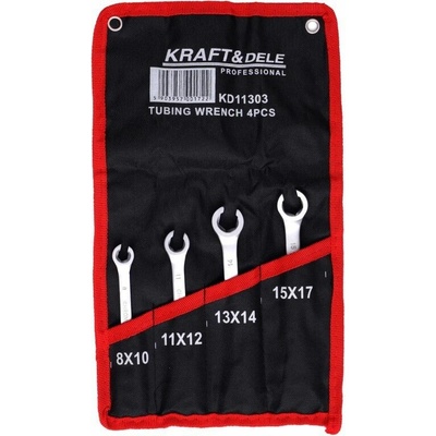 Kraft & Dele Sada otevřených očkových klíčů na brzdové potrubí KD11303