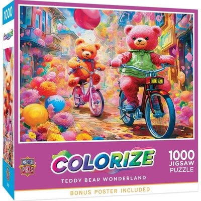 Masterpieces Colorize Medvídková říše divů 1000 dílků