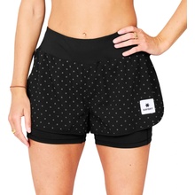 Saysky Šortky W Reflective Polka 2 In 1 Pace Shorts 3 mwrsh01c1018