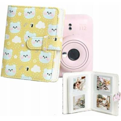 LoveInstant 64x fotoalbum pro Fujifilm Instax Mini 99 41 12 40 11 Evo Liplay Link / Žlutí medvídci