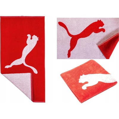 Puma ručník 70 x 140 cm červený