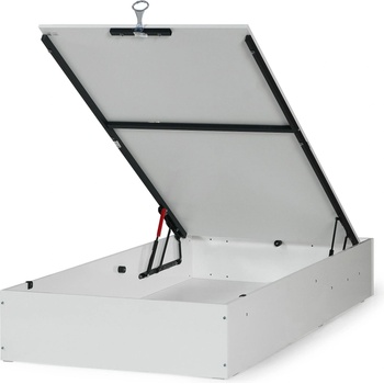 Основа за легло Angel с подматрачна метална рамка за матрак 100x200 cm Бяло