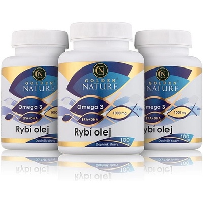 Golden Nature Rybí olej Omega 3 300 kapslí
