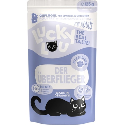 Lucky Lou Sterilized drůbeží 16 x 125 g