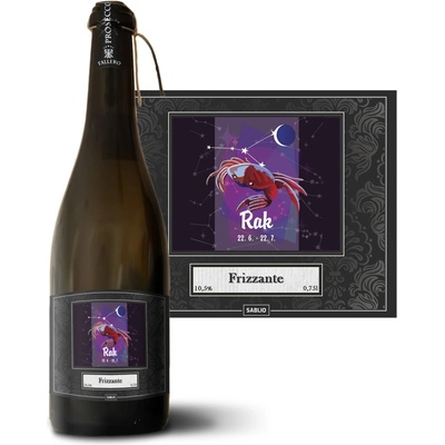 Sablio Rak Prosecco biele suché šumivé víno 10,5 % 0,75 l (holá fľaša)