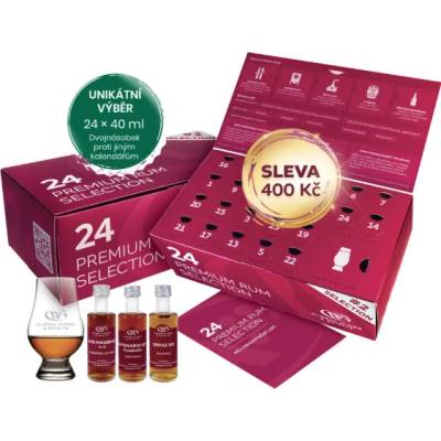 Global Wines & Spirits Premium Rum Selection 2 39,9 % 24x 0,04 l (holá láhev)