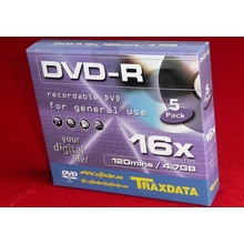 TDK DVD-R 4,7GB 16x, cakebox, 5ks