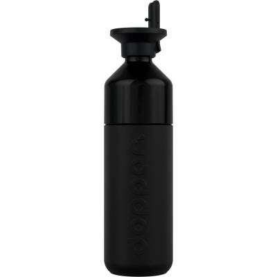 Dopper Термо бутилка Dopper Dopper Insulated x Flip Straw Insulated bottle - Blazing Black / Black - размер 580 ml (533-2411-0111)