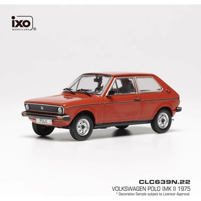 IXO Volkswagen Polo MK I 1975 Červená 1:43