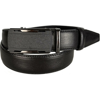 Penny Belts Kožený opasek 35-051-Z8-60 černý