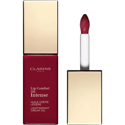 Clarins Lip Comfort Oil Intense маслен гланц за устни с подхранващ ефект цвят 08 Intense Burgundy 6ml