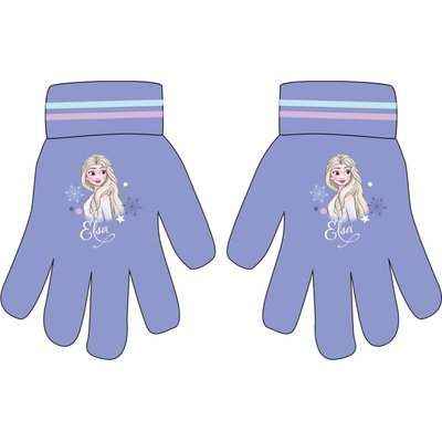 Frozen licencia Dievčenské rukavice fialová