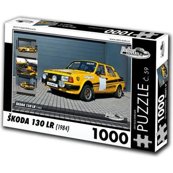 Image 1 of Retro cars - Puzzle Škoda 130 LR II (1984) - 1 000 piese