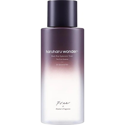 haruharu wonder Black Rice Hyaluronic Toner Fragrance Free тонер за лице с хиалуронова киселина за жени 300 мл