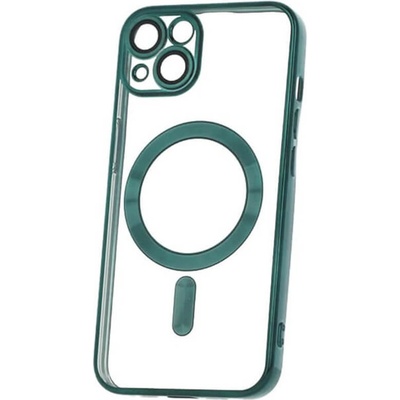 Pouzdro SES MagSafe silikonové Apple iPhone 12 mini - tmavě zelené