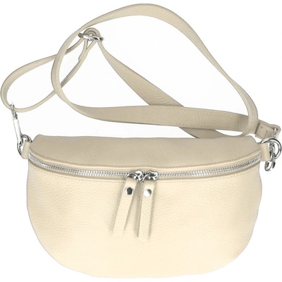 FashionM.cz Cork and Leather Butique Prague crossbody mini kabelka Jaden Beige