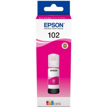 Epson 102 EcoTank Оригинално мастило (магента) (oei c13t03r340-102 16519)