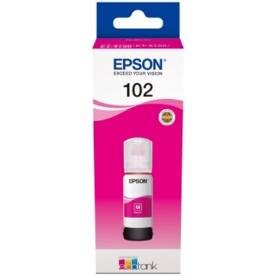 Epson 102 EcoTank Оригинално мастило (магента) (oei c13t03r340-102 16519)
