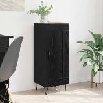 vidaXL Служебен шкаф Черния дъб 34, 5 x 34 x 90 см (881650)