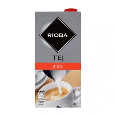 RIOBA Краве мляко uht 3.5% 1л