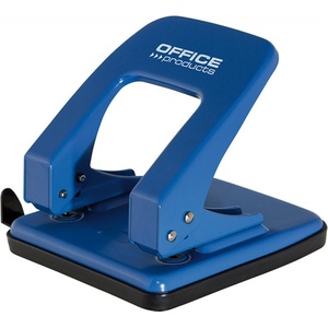 Office Products Перфоратор Office Products, до 40 листа, метален, син (24523-А-СИН)