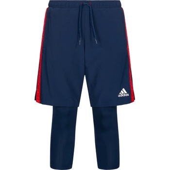 adidas Мъжки къси панталони Adidas Tango Men 2 in 1 Sports Compression Shorts