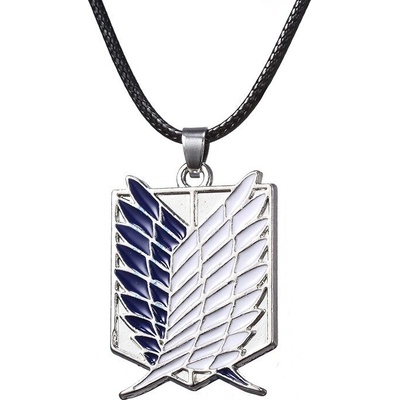 Origoska Řetízek attack on titan wings of liberty AT01 stříbrná