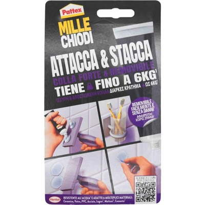 Pattex Fix & Remove Odstrániteľné montážne lepidlo 44 g