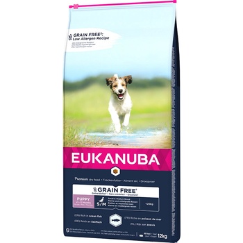Eukanuba Grain Free Puppy Large Breed Salmon 2 x 12 kg