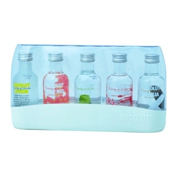 Absolut Mini Set 40% 5 x 0,05 l (set)