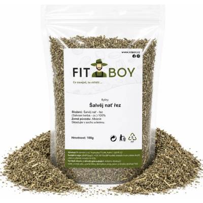 FITBOY Šalvia vňať rez 100 g