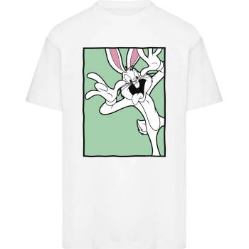 MERCHCODE Тениска Looney Tunes Funny Face Oversize Tee white XXLUB-MC1522-00220 - , размер XXL