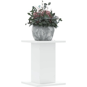 vidaXL Стойки за растения 2 бр бели 30x30x40 см инженерно дърво (3307846)