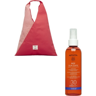 Apivita Bee Sun Safe Олио за шоколадов тен, SPF30, 200 ml