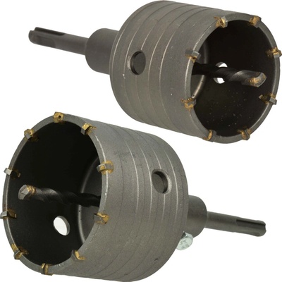 Korunka vykružovacia SK, 80 mm, závit M22 s adaptérom SDS plus, GEKO