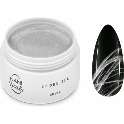 NANI Spider UV/LED gel Silver 5 ml