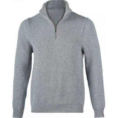 Engel Мъжки вълнен пуловер Engel Troyer Merino jumper - Kiesel - размер 46/48 (EU) (005-3788-0112)