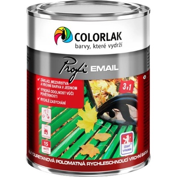 Colorlak Profi Email S2085 alkyduretánová vrchná farba 0,6 L C1000 biela